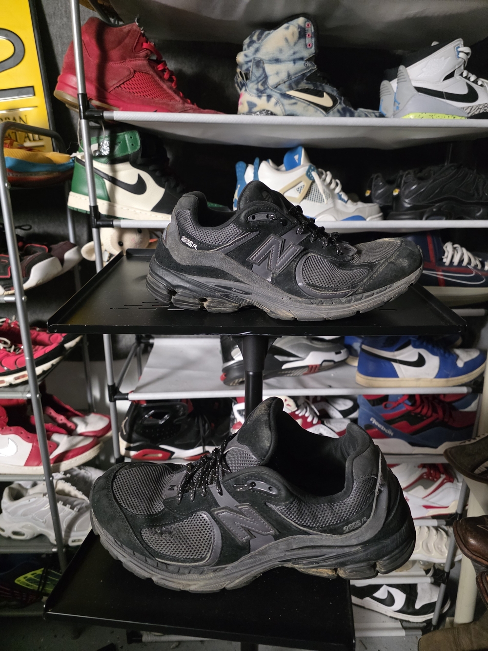 🔥 New Balance 2002R Black Magnet Men's Size 10.5 Black Athletic Shoes